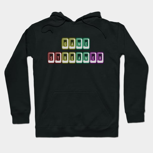 Game Streamer Hoodie by yayor